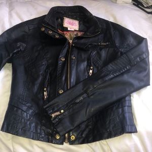 Leather jacket